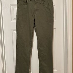 J. Crew Flex Straight Olive Green Pants NWOT